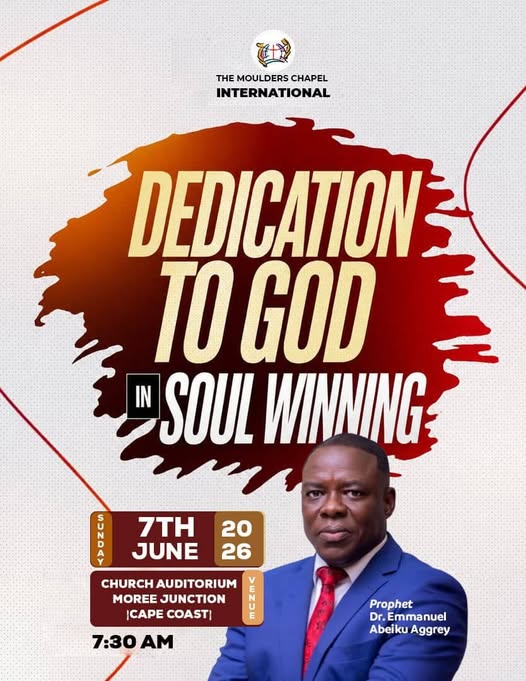 Dedication to God in soul winning.